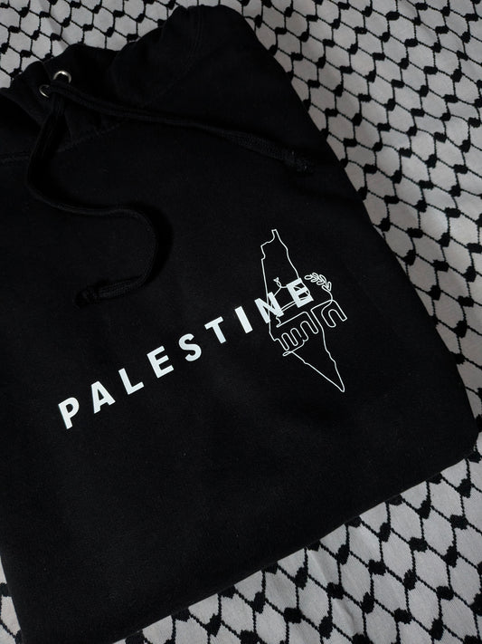 Palestine Black Hoodie (Charity)