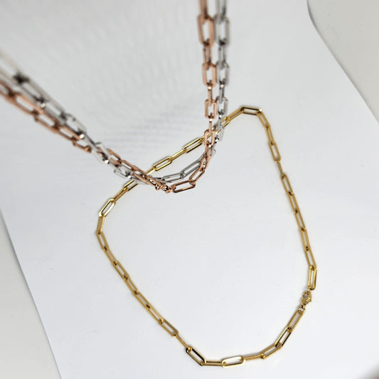 Link Chain Necklace - Stainless Steel